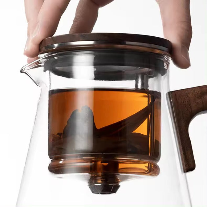 Bonston by Samadoyo | rotating lid tea pot (800 ml) - Du'sha tea studio