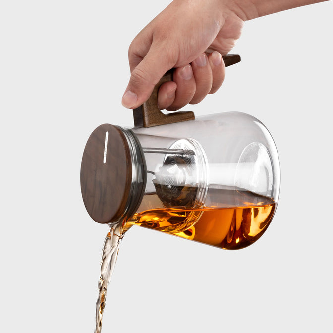 Bonston by Samadoyo | rotating lid tea pot (800 ml) - Du'sha tea studio