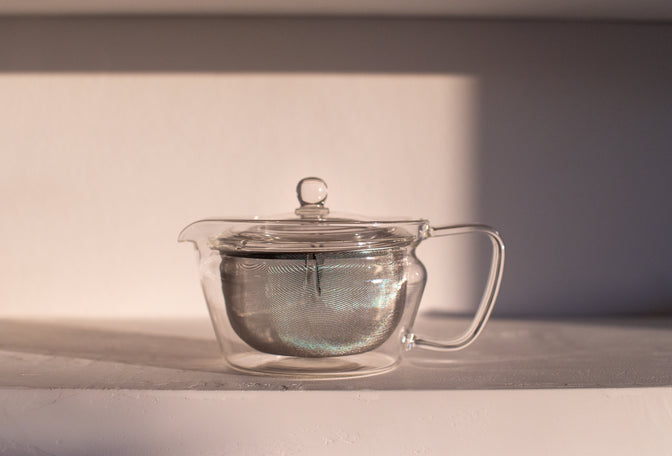 Zen Teapot in natural light.