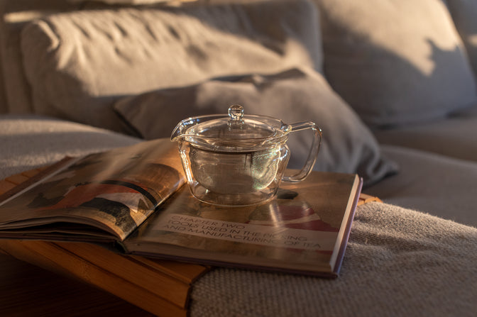 Zen Teapot in natural light.